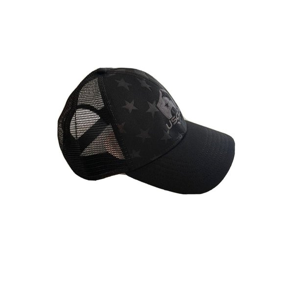 USCCA Mesh Snapback Hat Baseball Cap Trucker Black Concealed Carry Association - Picture 4 of 8